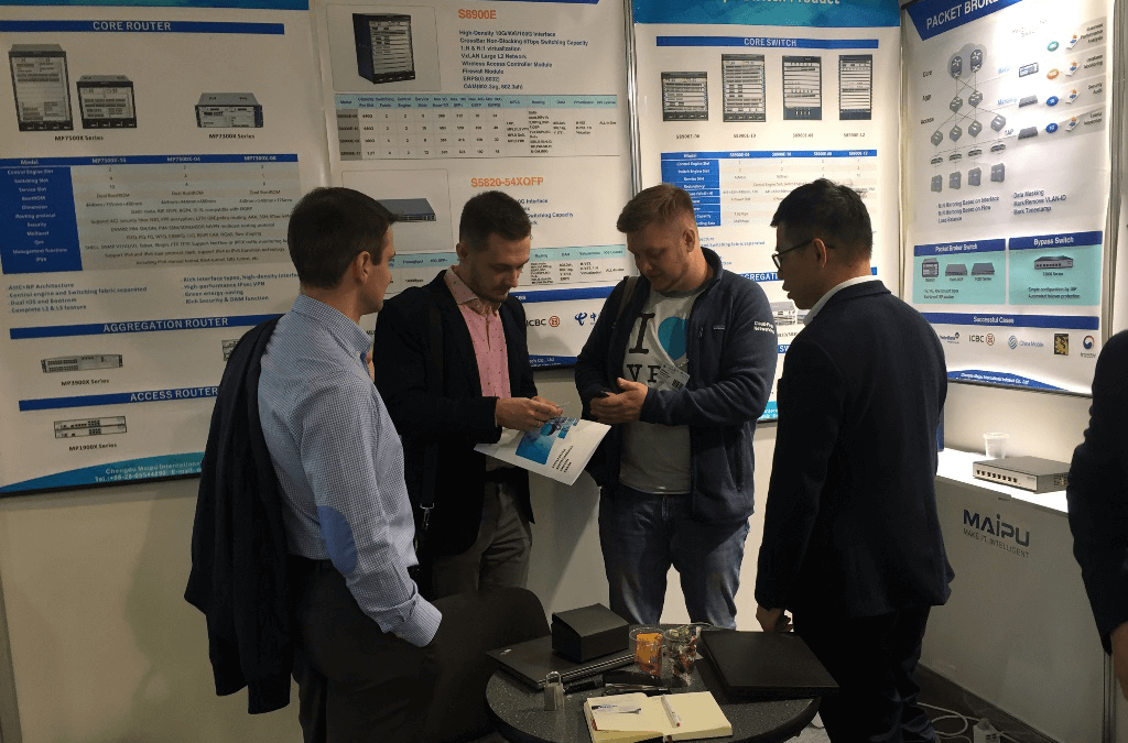 Maipu Launched 100G VxLAN Switch in Moscow