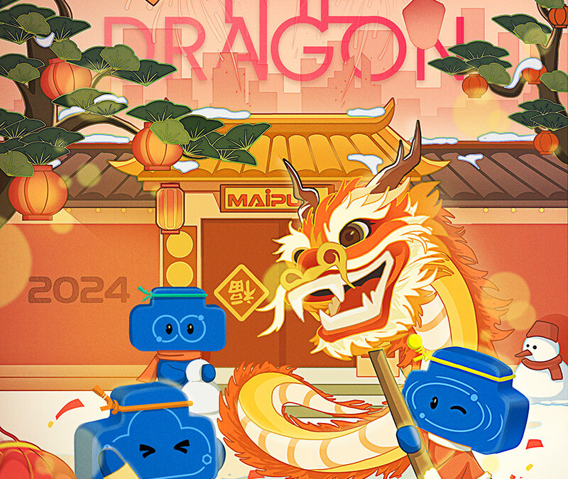 Happy Chinese New Year of Dragon